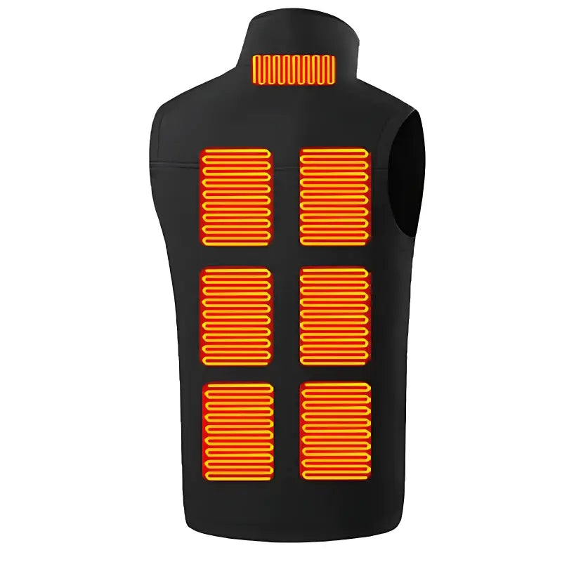 Gilet chauffant homme pour la randonnée en montage