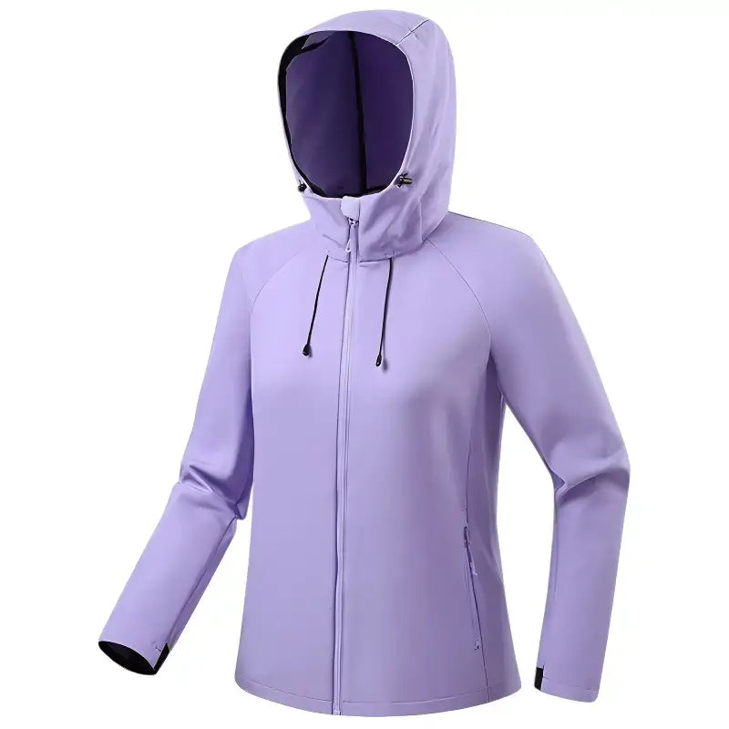 Veste softshell polaire femme chaude capuche