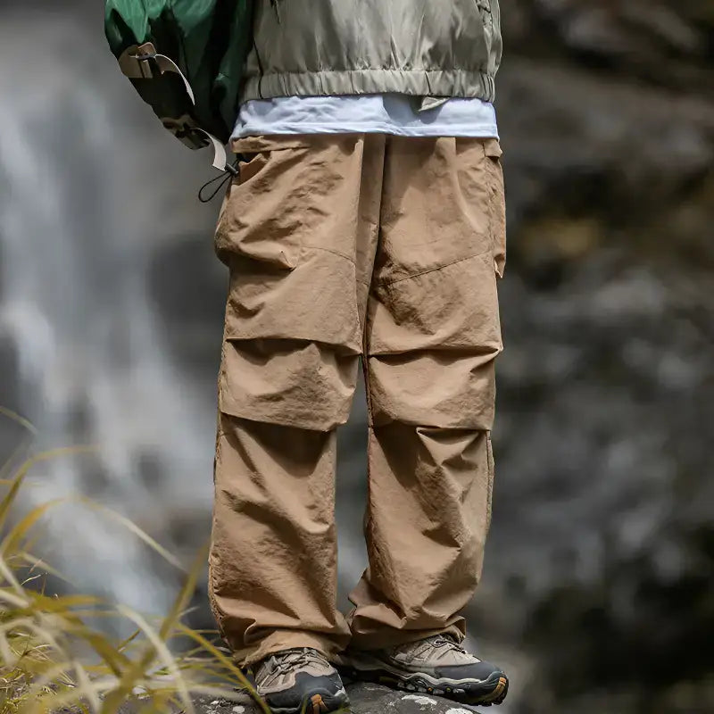 Pantalon trekking désert nylon ample