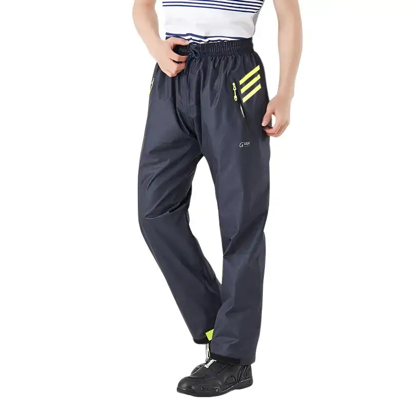 Pantalon pluie épais pvc homme