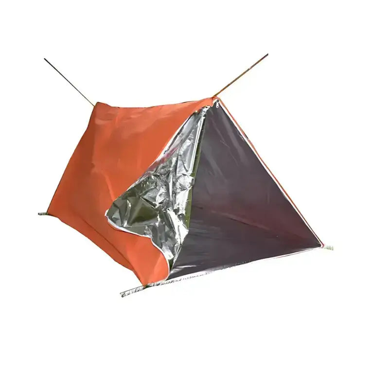 Abri survie grand froid film aluminium