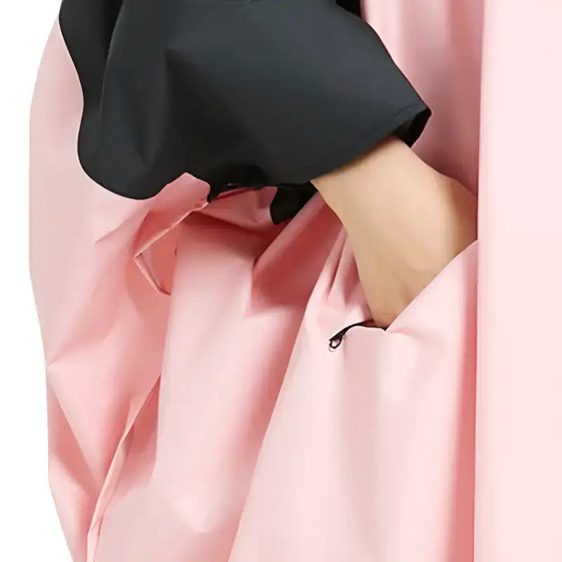 Poncho pluie bicolore imperméable