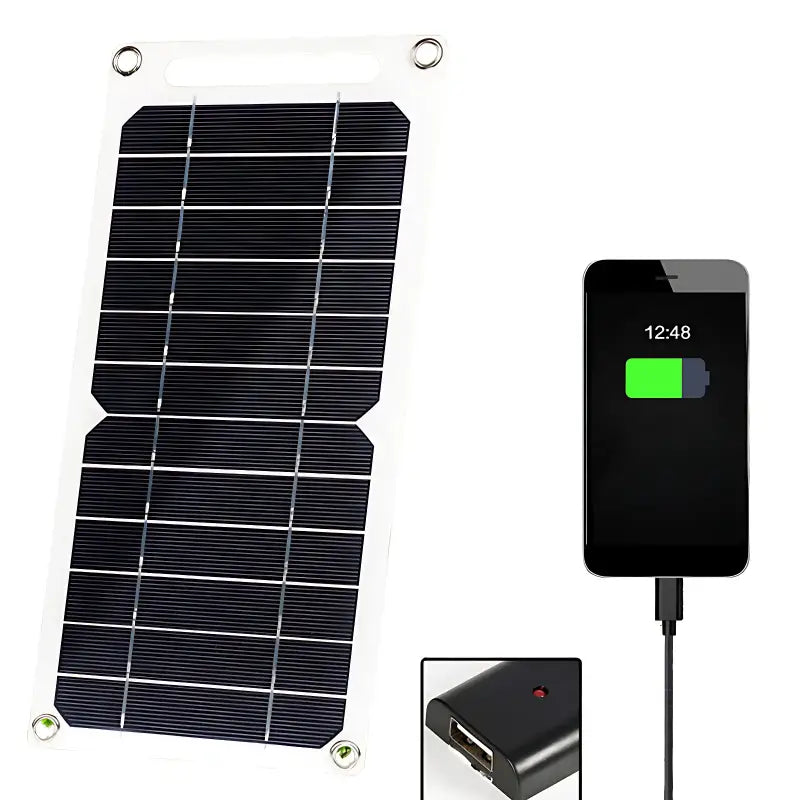 Panneau solaire randonnée léger 6w compact