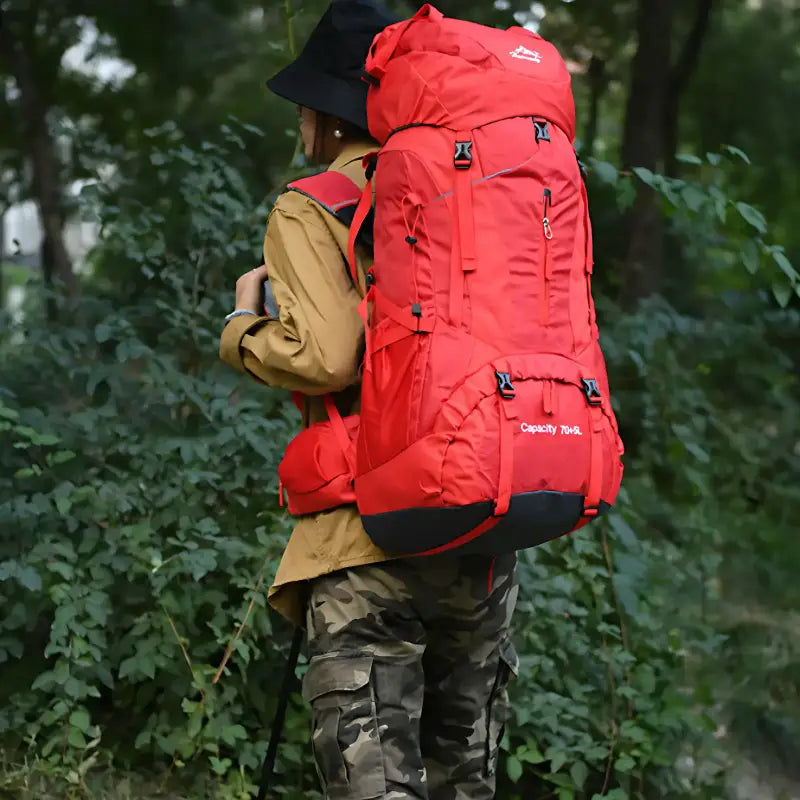 Sac à dos randonnée 75l femme grande capacité