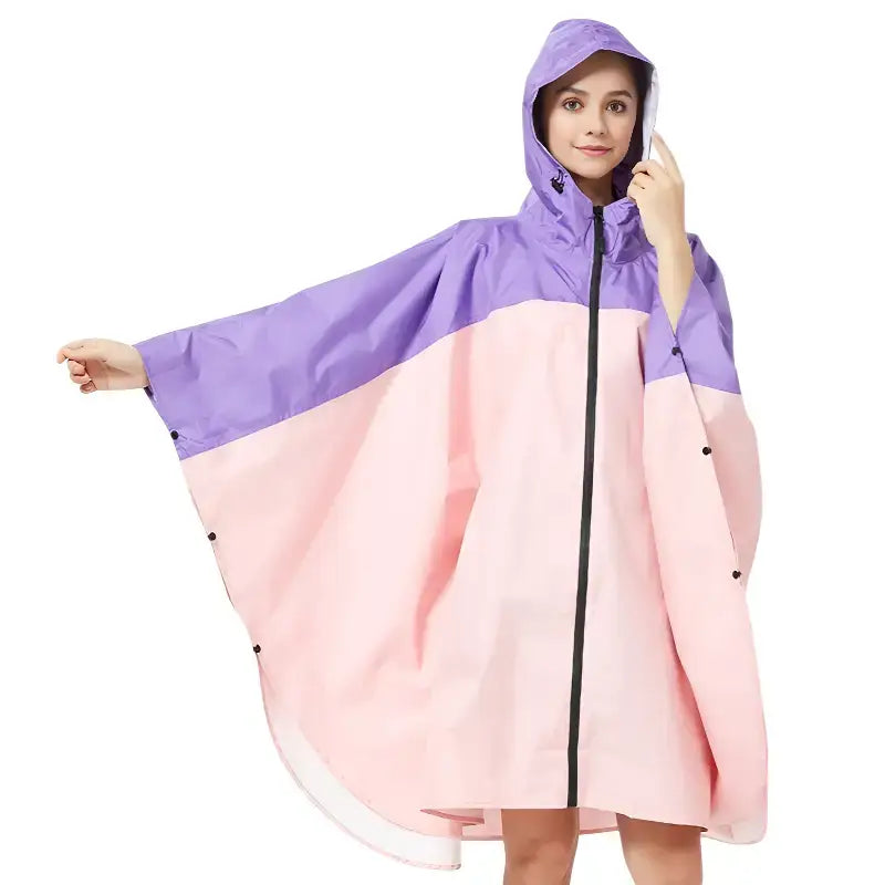 Poncho de pluie femme