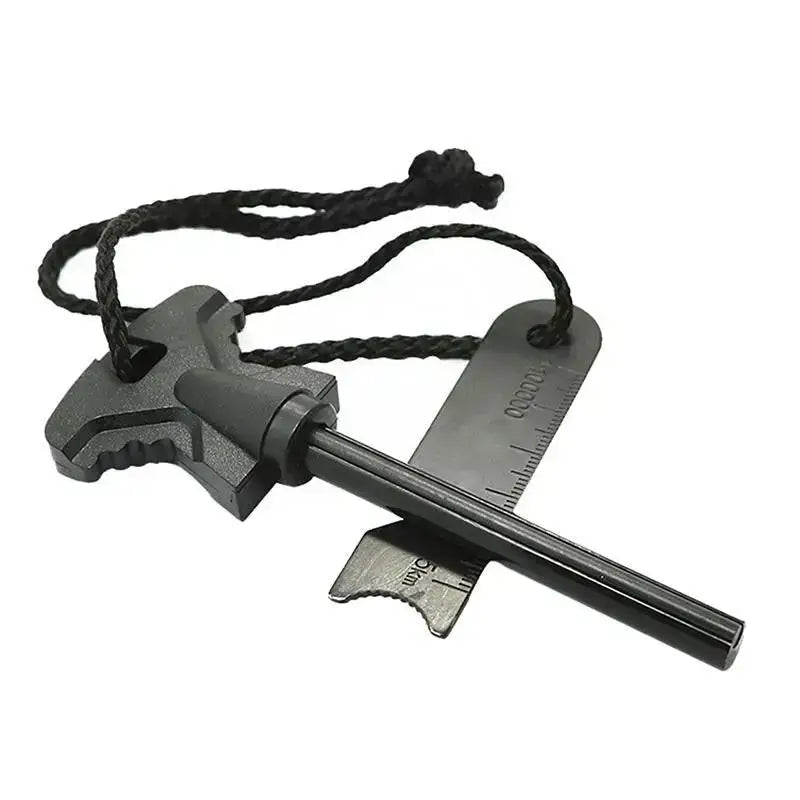 Allume-feu magnésium survie tige grattoir