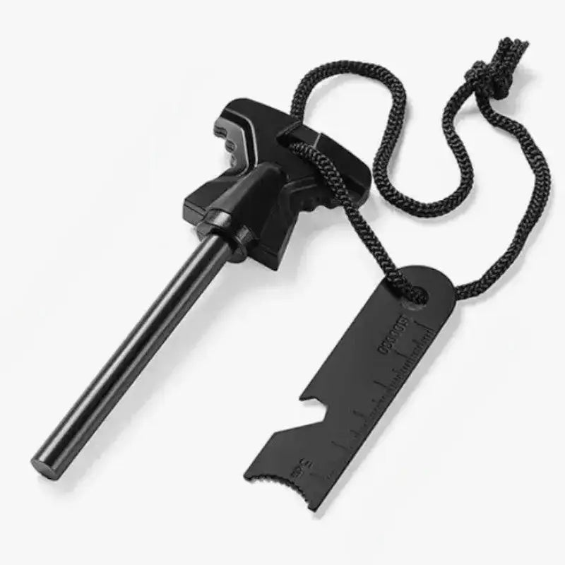 Allume-feu magnésium survie tige grattoir