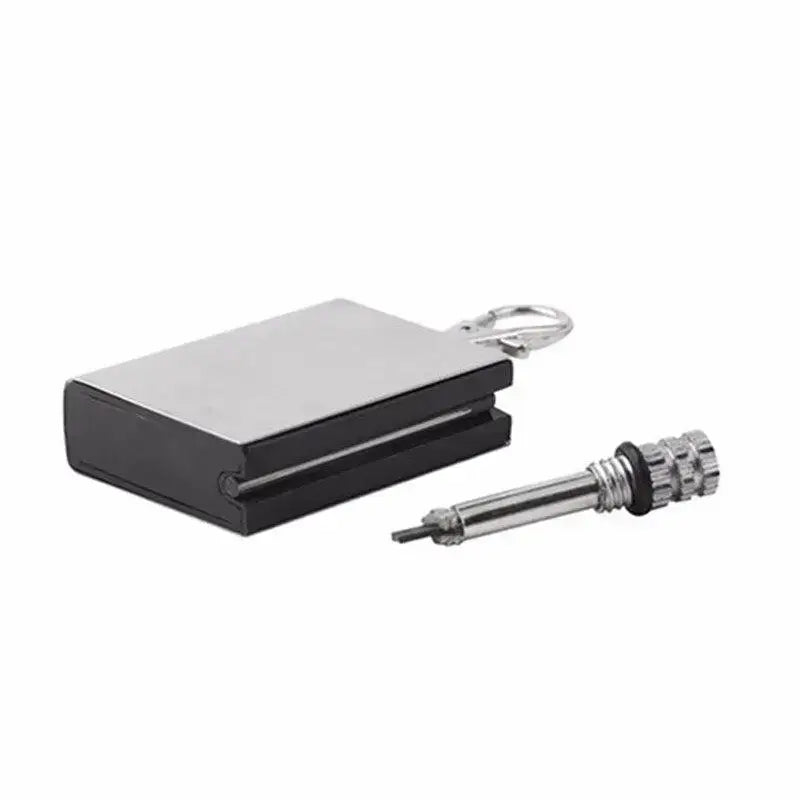 Allume-feu survie compact métal rechargeable