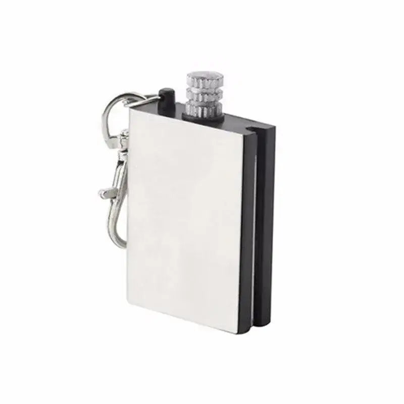 Allume-feu survie compact métal rechargeable
