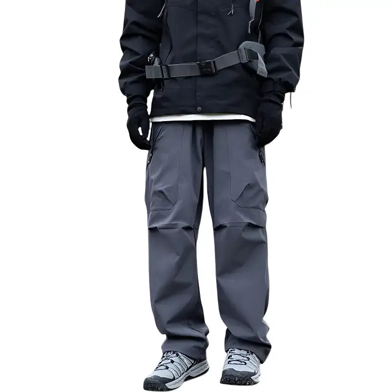 Pantalon cargo trekking hiver doublure polaire