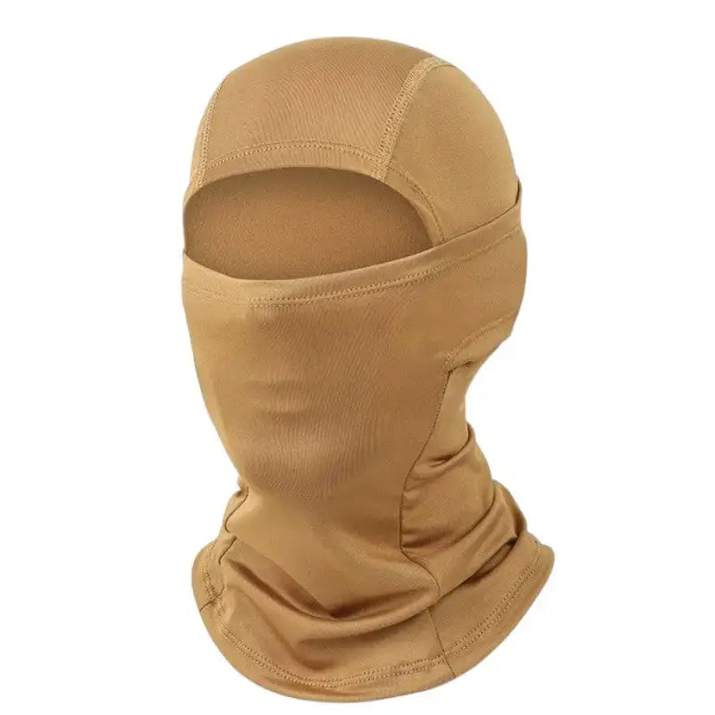 Cagoule beige polyester unisexe