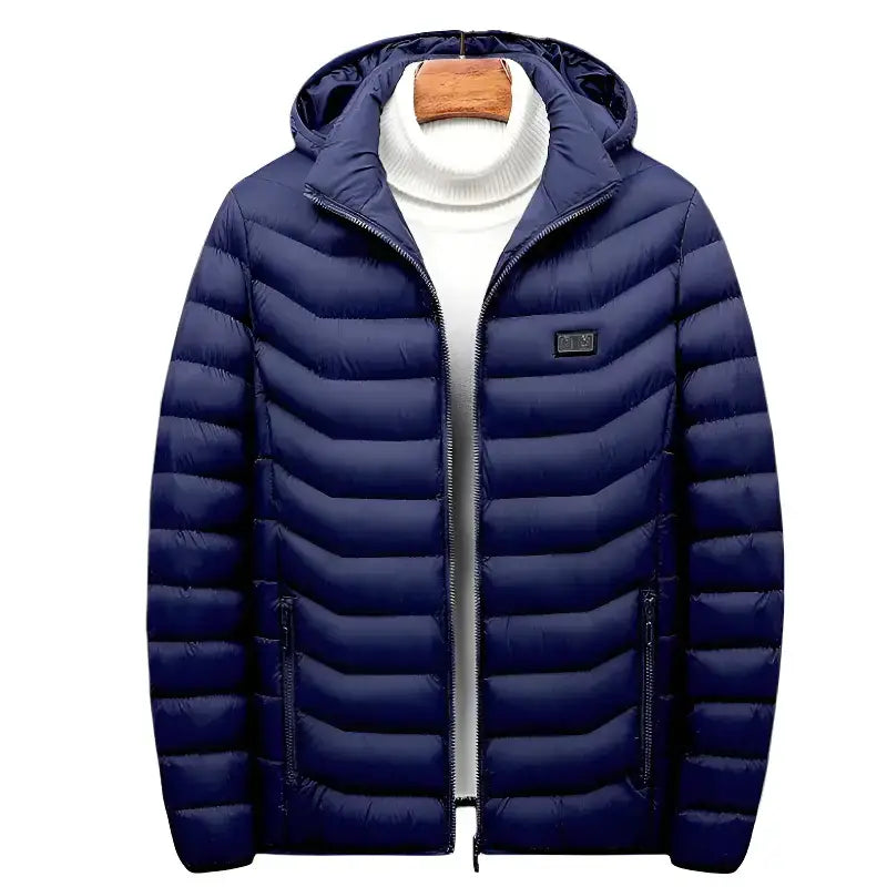 Doudoune chauffante homme nylon polyester