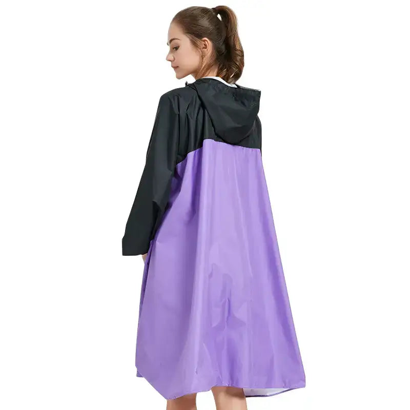 Poncho de pluie femme