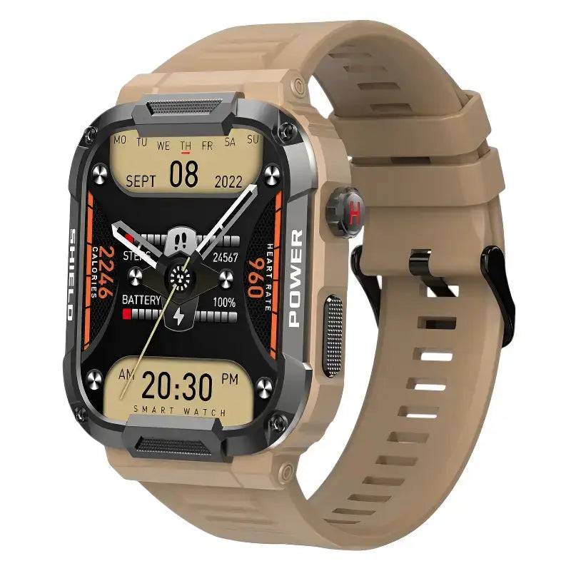 Montre sport homme robuste étanche quotidien