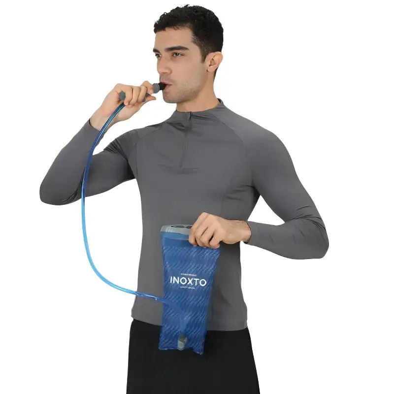 Gourde randonnée pipette hydratation 2l