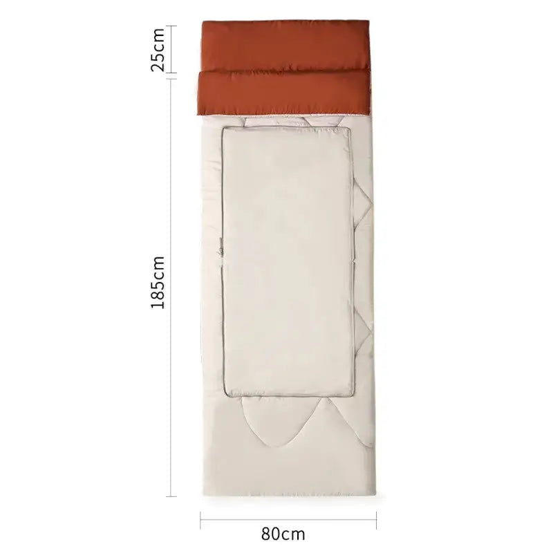 Sac de couchage trek coton soie isolé