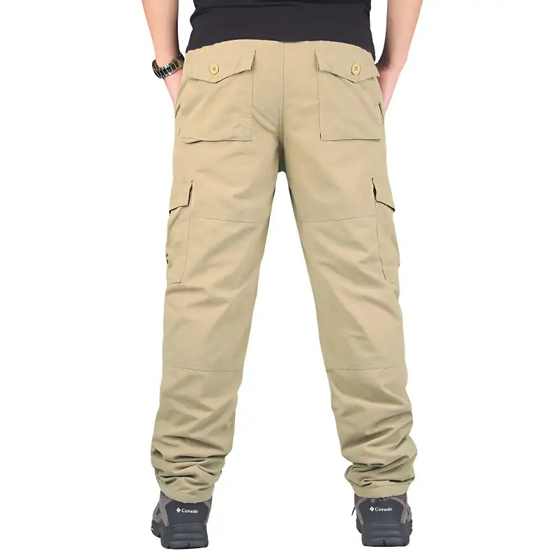 Pantalon cargo trekking hiver robuste