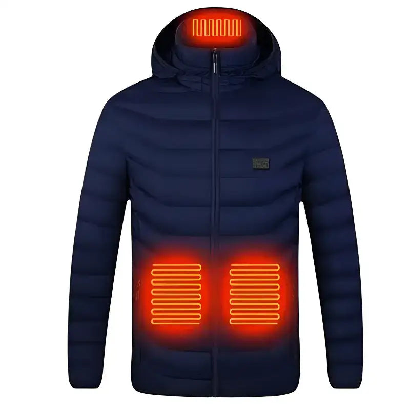Veste chauffante homme manches longues