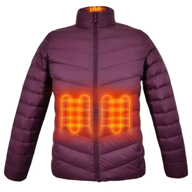 Veste chauffante homme hiver batterie requise