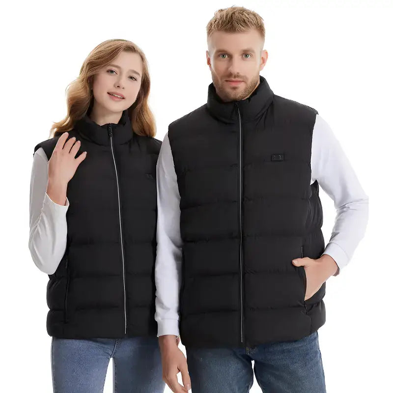 Gilet chauffant homme grande taille