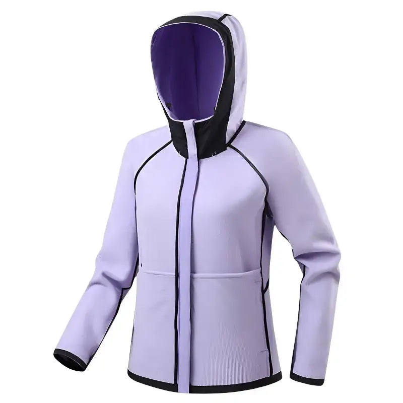 Veste softshell polaire femme chaude capuche