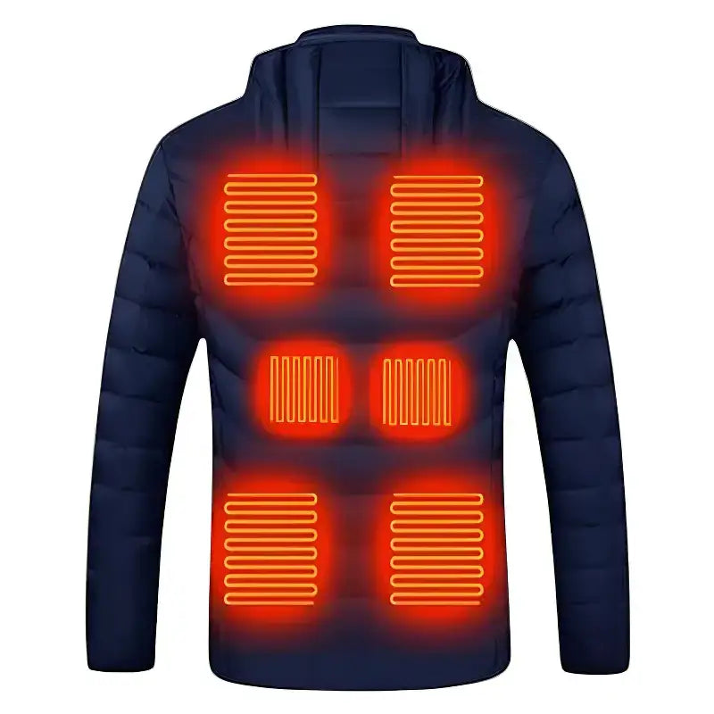 Veste chauffante homme manches longues