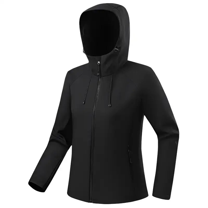 Veste softshell polaire femme chaude capuche