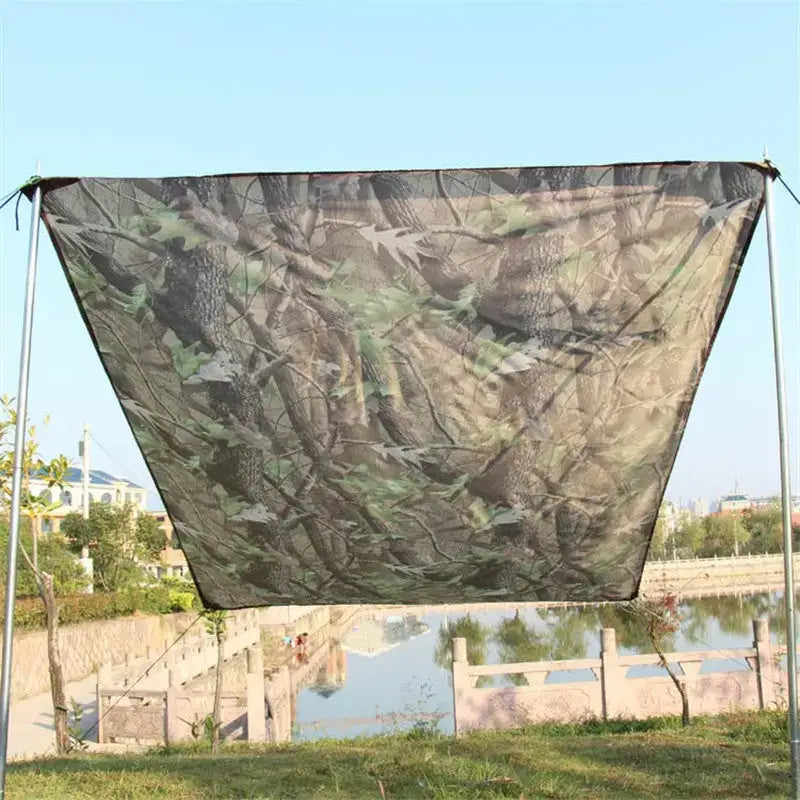 Bâche auvent camouflage légère basique