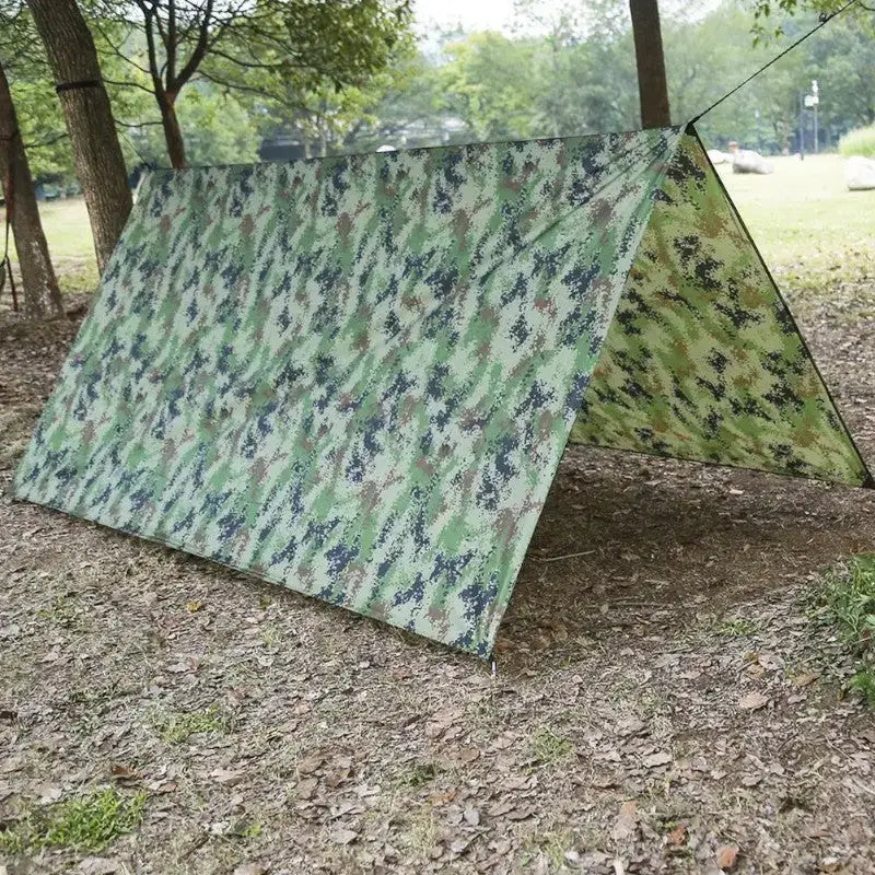 Bâche camouflage jardin abri basique