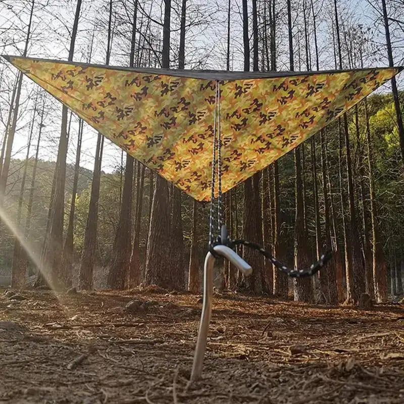 Bâche camouflage militaire polyester résistant