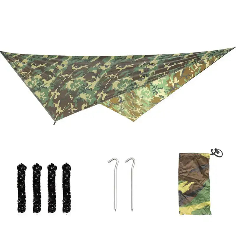 Bâche camouflage militaire polyester résistant