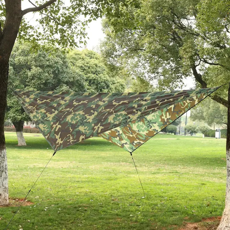 Bâche camouflage militaire polyester résistant