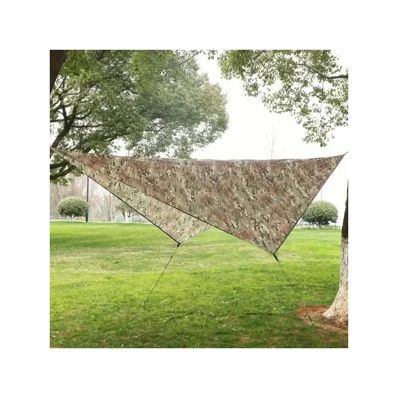 Bâche camouflage militaire polyester résistant