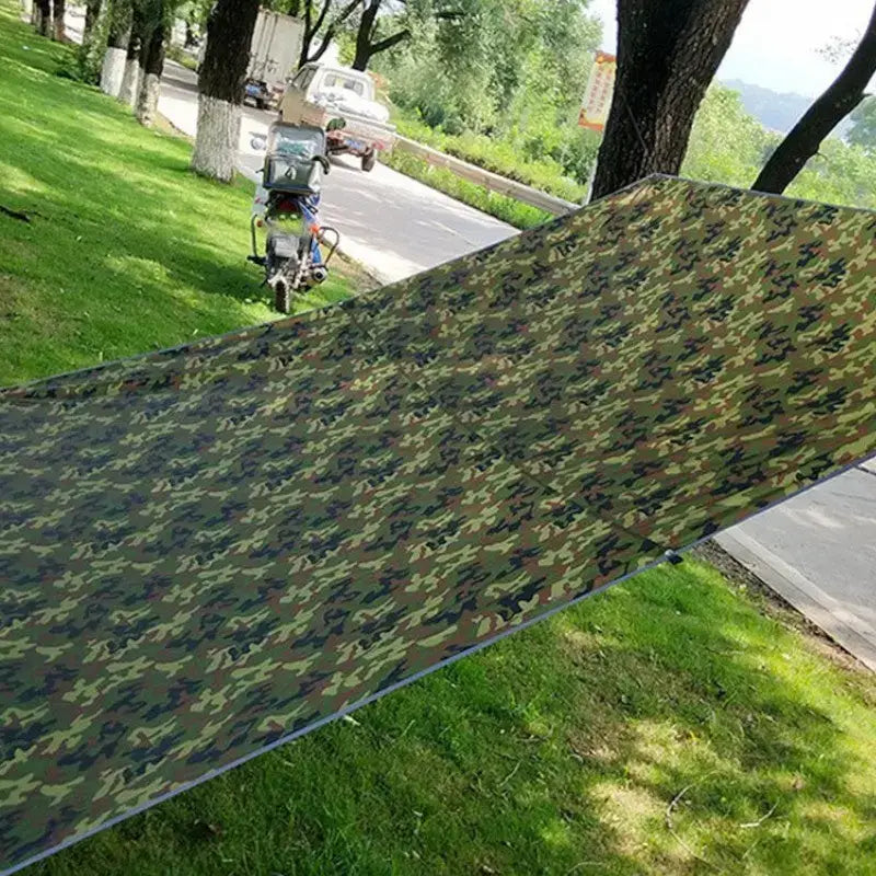 Bâche camouflage militaire polyester résistant