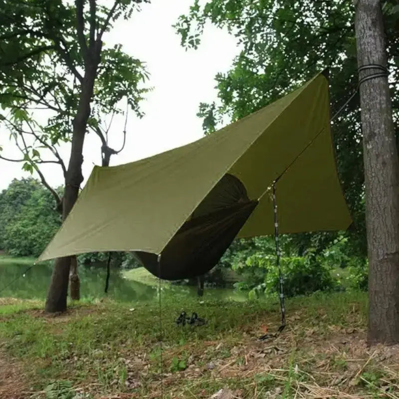 Bâche camouflage militaire polyester résistant