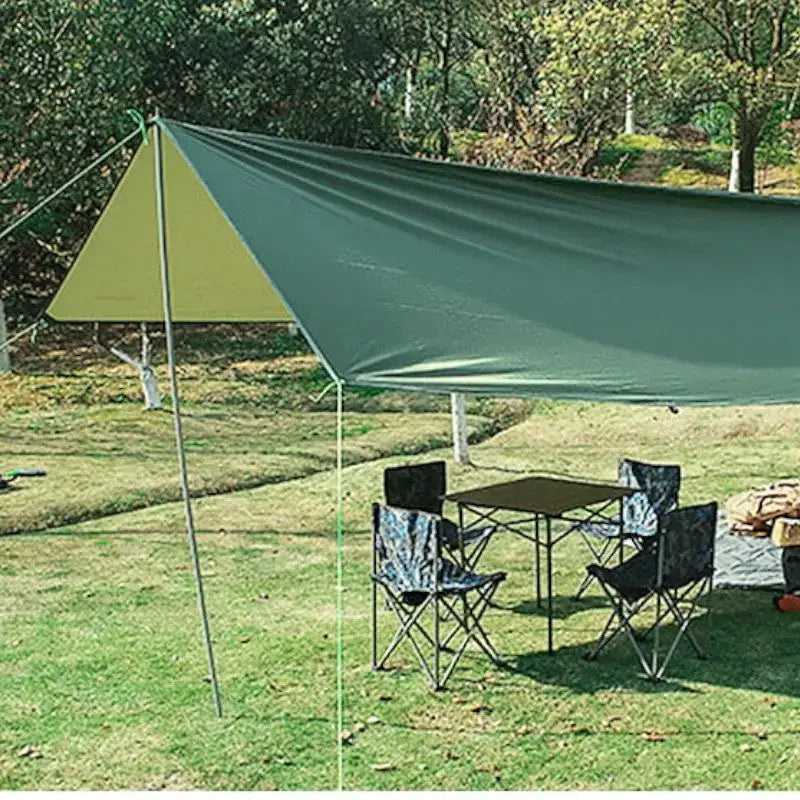 Bâche militaire 3x3 vert uni outdoor
