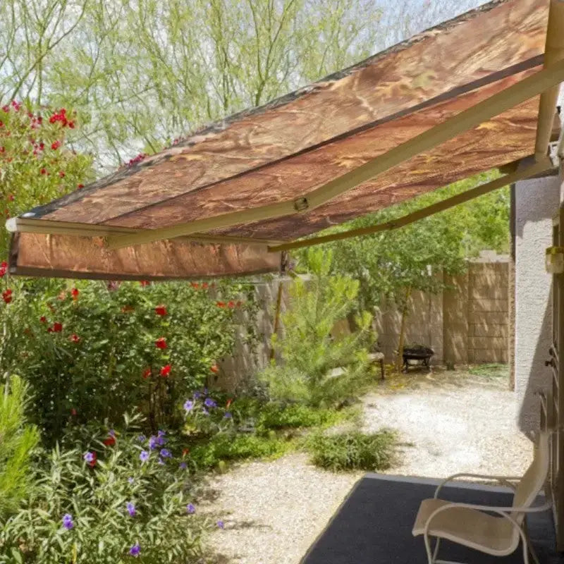 Bâche ombrage camouflage forêt abri