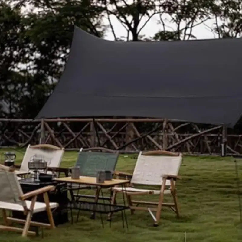 Bâche ombrage militaire auvent camping