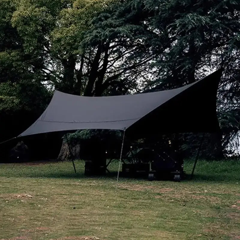Bâche ombrage militaire auvent camping
