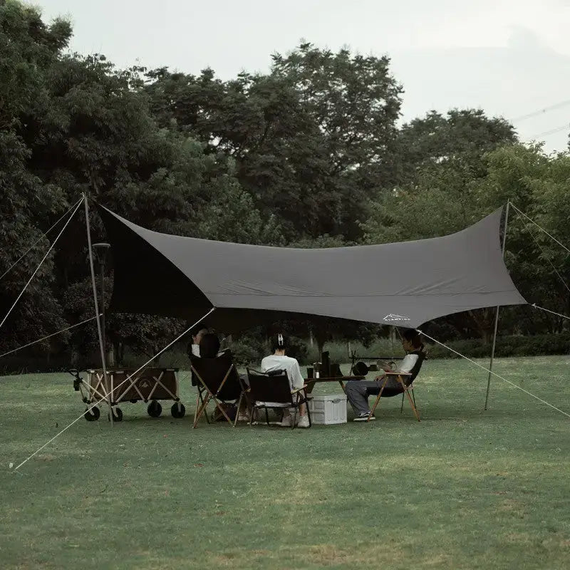 Bâche ombrage militaire auvent camping