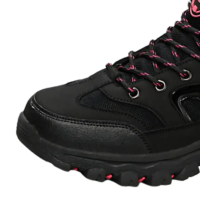 Basket de randonnée montante femme cuir synthétique