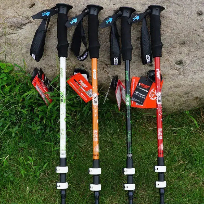 Bâton randonnée alliage aluminium robuste