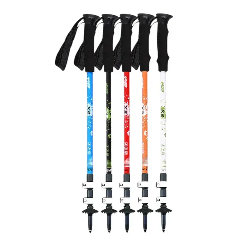 Bâton randonnée alliage aluminium robuste