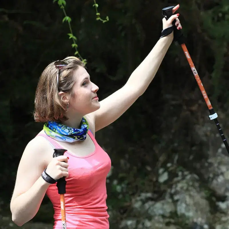 Bâton randonnée alliage aluminium robuste