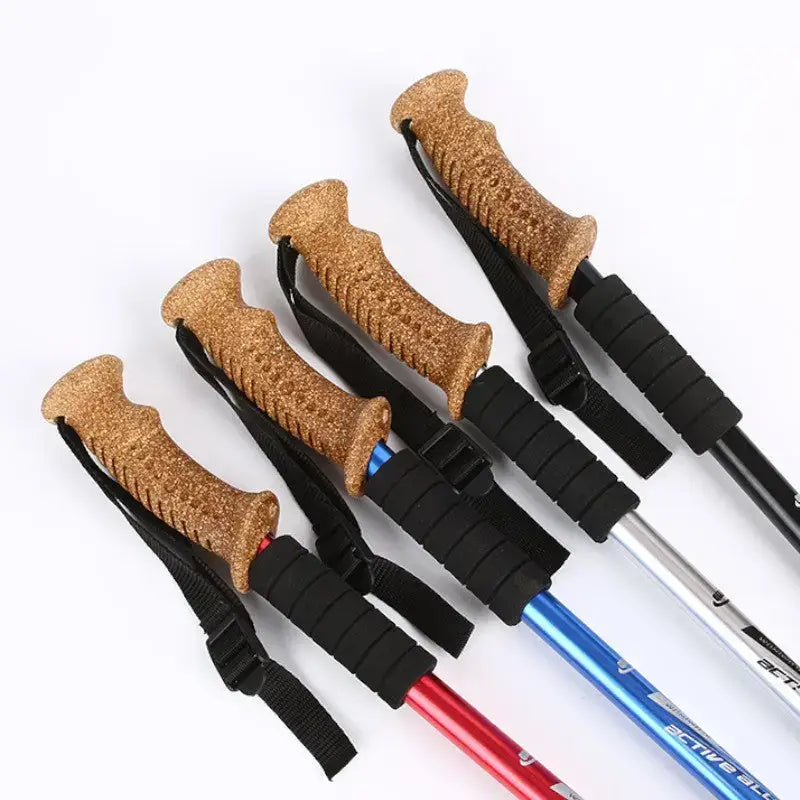 Bâton randonnée antichoc aluminium