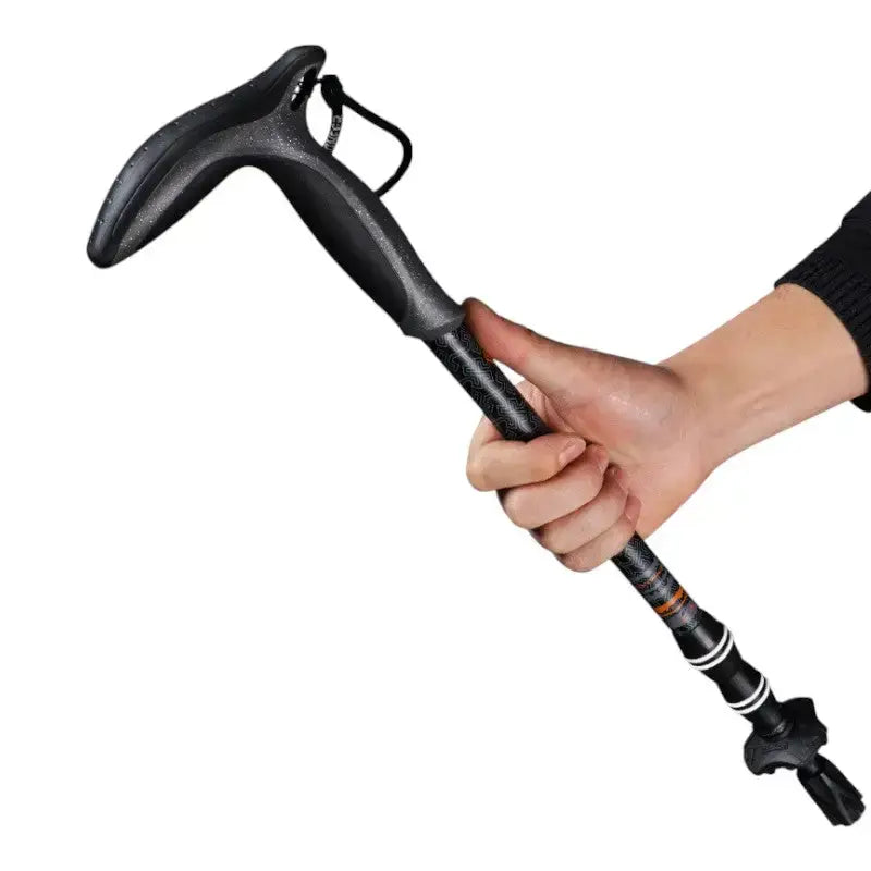 Bâton randonnée carbone léger pliable