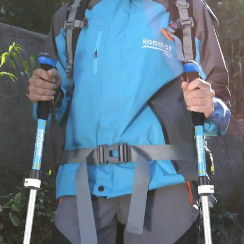 Bâton randonnée télescopique aluminium léger