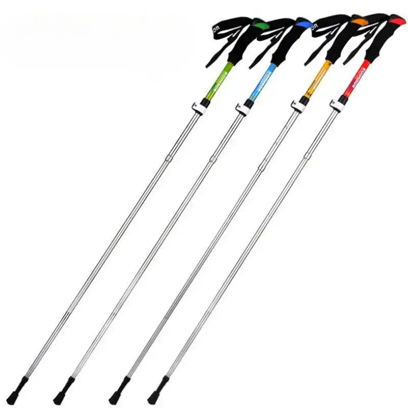 Bâton randonnée télescopique aluminium léger