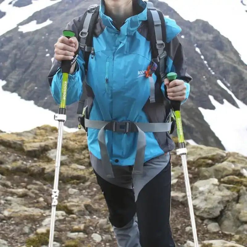 Bâton randonnée télescopique aluminium léger