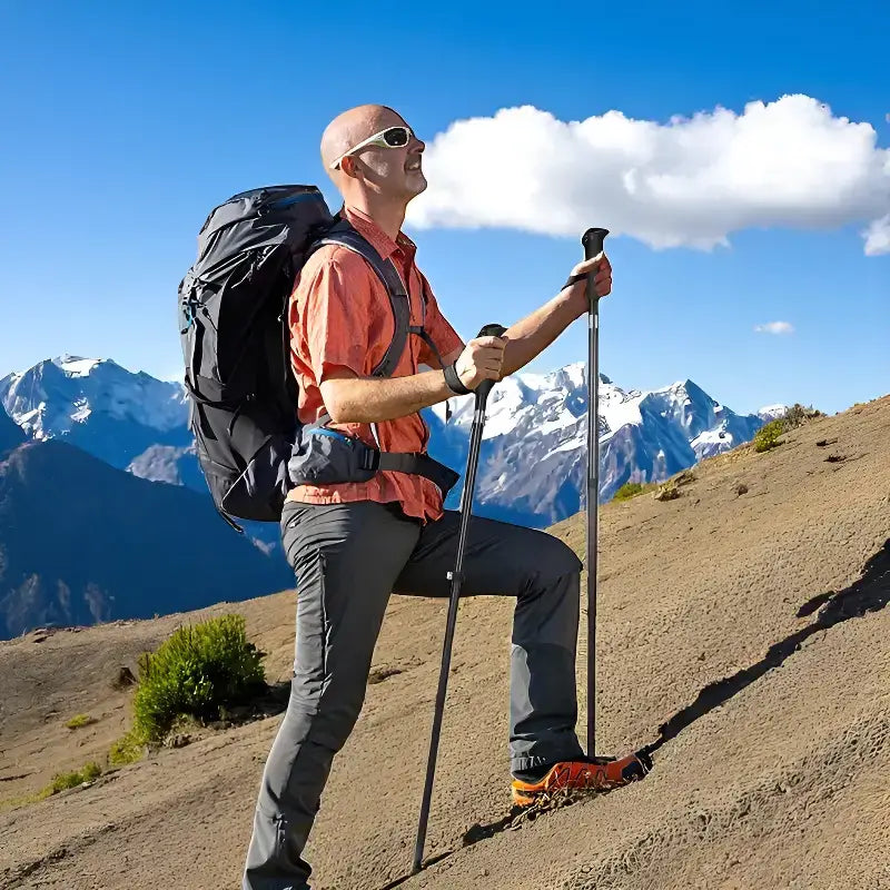 Bâton trail trek montagne robuste